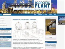 Tablet Screenshot of economic-plant.com